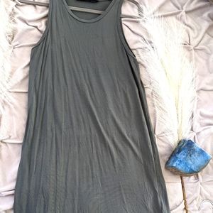 All Saints Midi Grey Dress